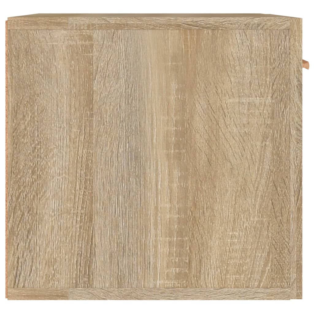 vidaXL Wall Cabinet Sonoma Oak 60x36.5x35 cm Engineered Wood