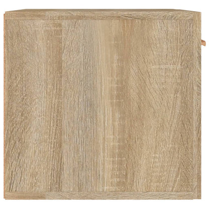 vidaXL Wall Cabinet Sonoma Oak 60x36.5x35 cm Engineered Wood