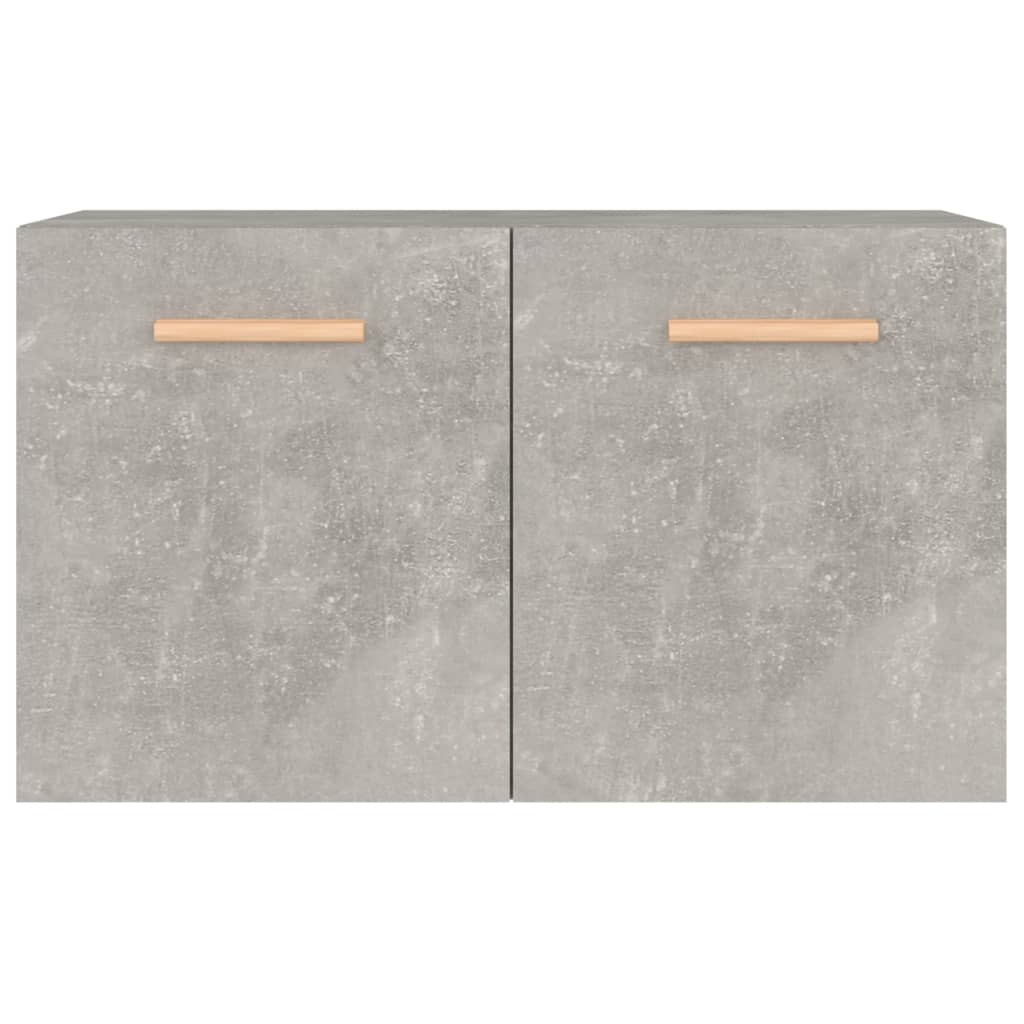 vidaXL Wall Cabinet Concrete Grey 60x36.5x35 cm Engineered Wood