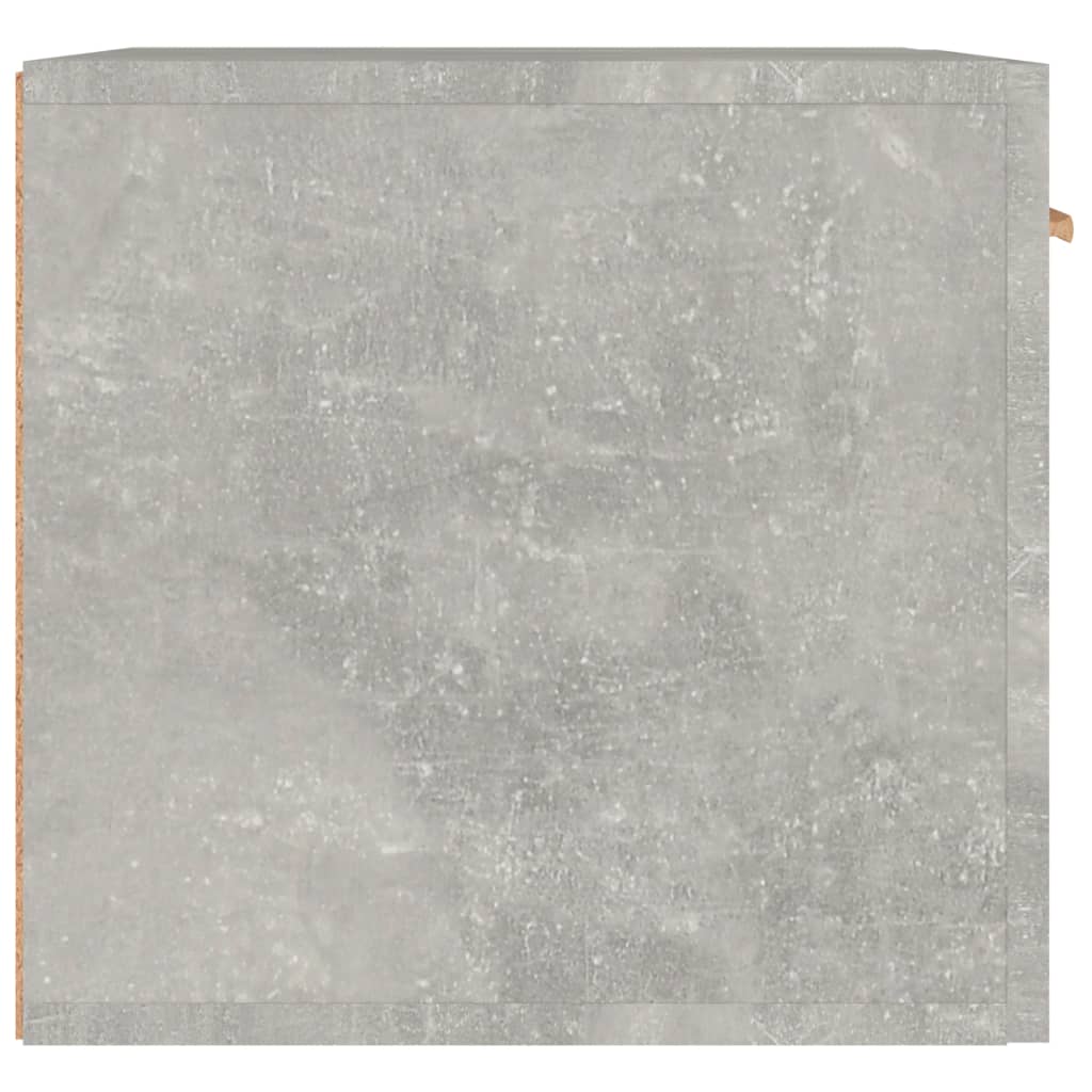 vidaXL Wall Cabinet Concrete Grey 60x36.5x35 cm Engineered Wood
