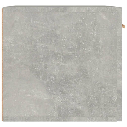 vidaXL Wall Cabinet Concrete Grey 60x36.5x35 cm Engineered Wood