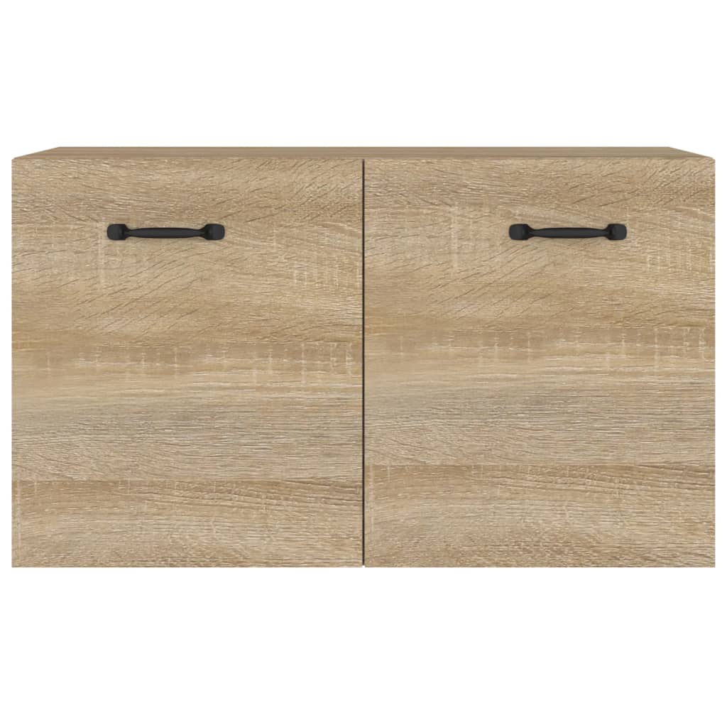 vidaXL Wall Cabinet Sonoma Oak 60x36.5x35 cm Engineered Wood