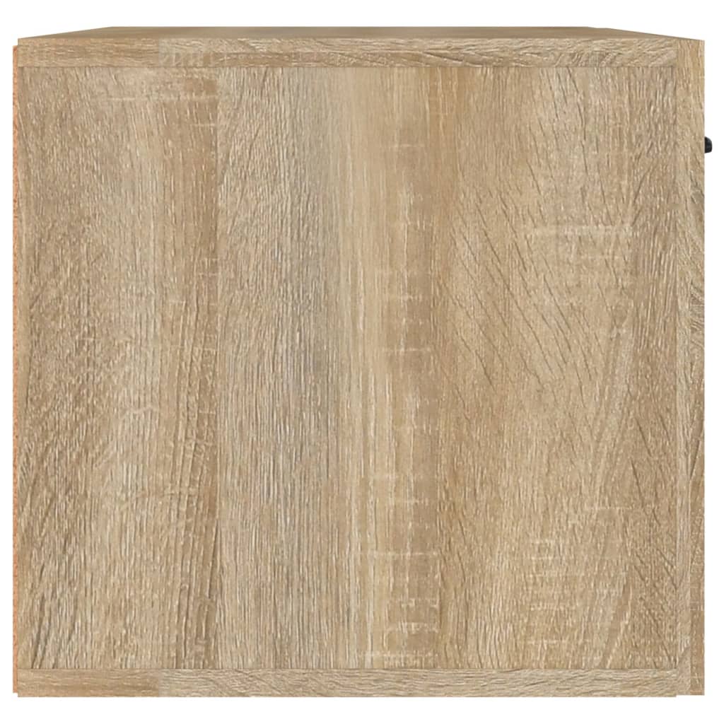 vidaXL Wall Cabinet Sonoma Oak 60x36.5x35 cm Engineered Wood