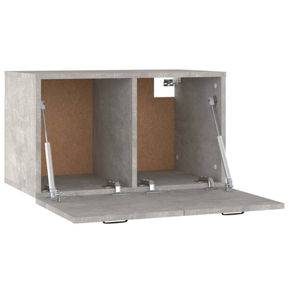 vidaXL Wall Cabinet Concrete Grey 60x36.5x35 cm Engineered Wood