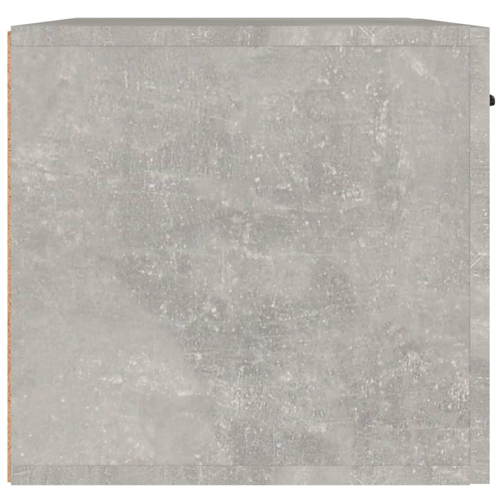 vidaXL Wall Cabinet Concrete Grey 60x36.5x35 cm Engineered Wood
