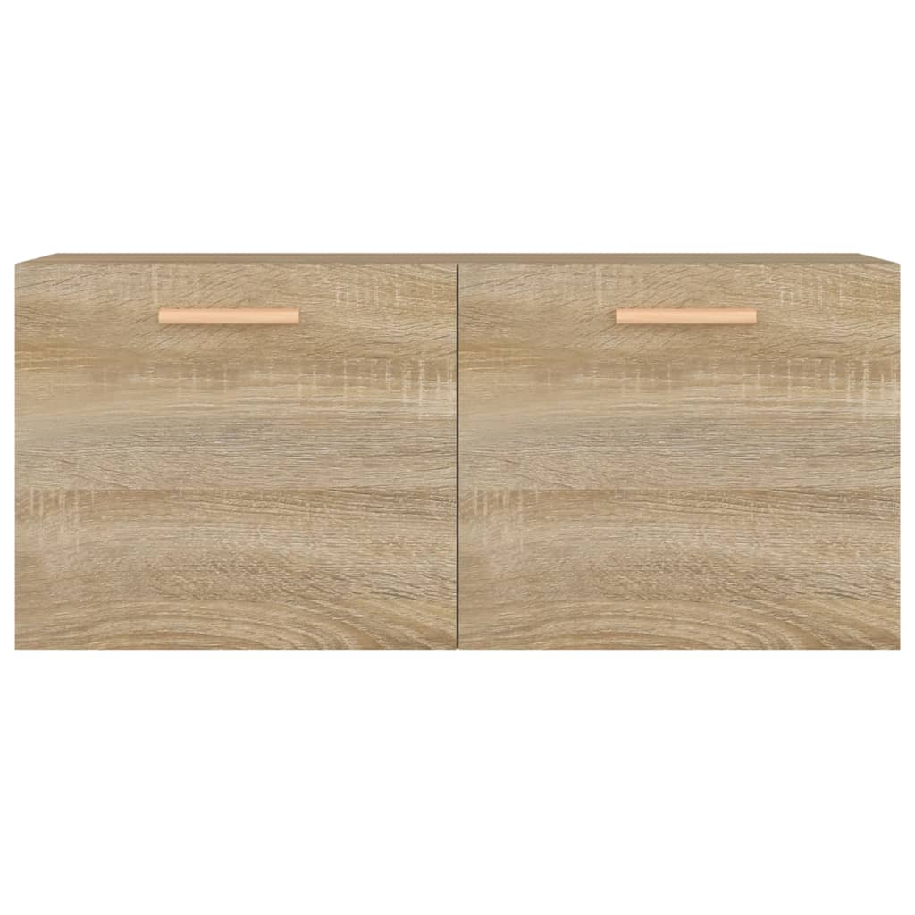 vidaXL Wall Cabinet Sonoma Oak 80x35x36.5 cm Engineered Wood