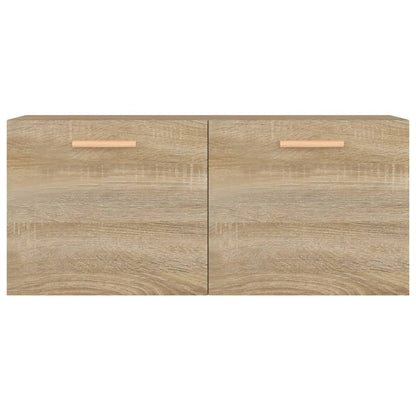 vidaXL Wall Cabinet Sonoma Oak 80x35x36.5 cm Engineered Wood