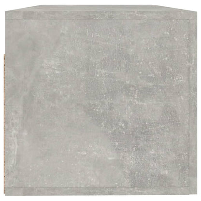 vidaXL Wall Cabinet Concrete Grey 100x36.5x35 cm Engineered Wood