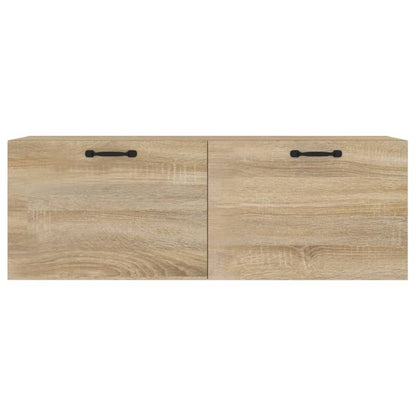 vidaXL Wall Cabinet Sonoma Oak 100x36.5x35 cm Engineered Wood