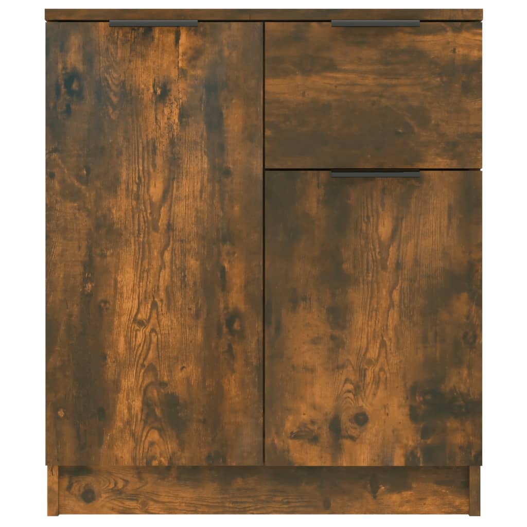 vidaXL Sideboard Smoked Oak 60x30x70 cm Engineered Wood