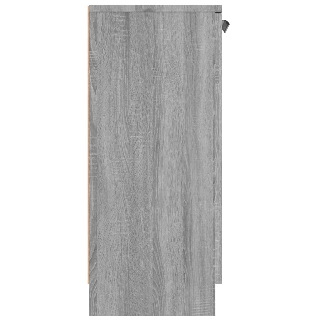vidaXL Sideboard Grey Sonoma 60x30x70 cm Engineered Wood