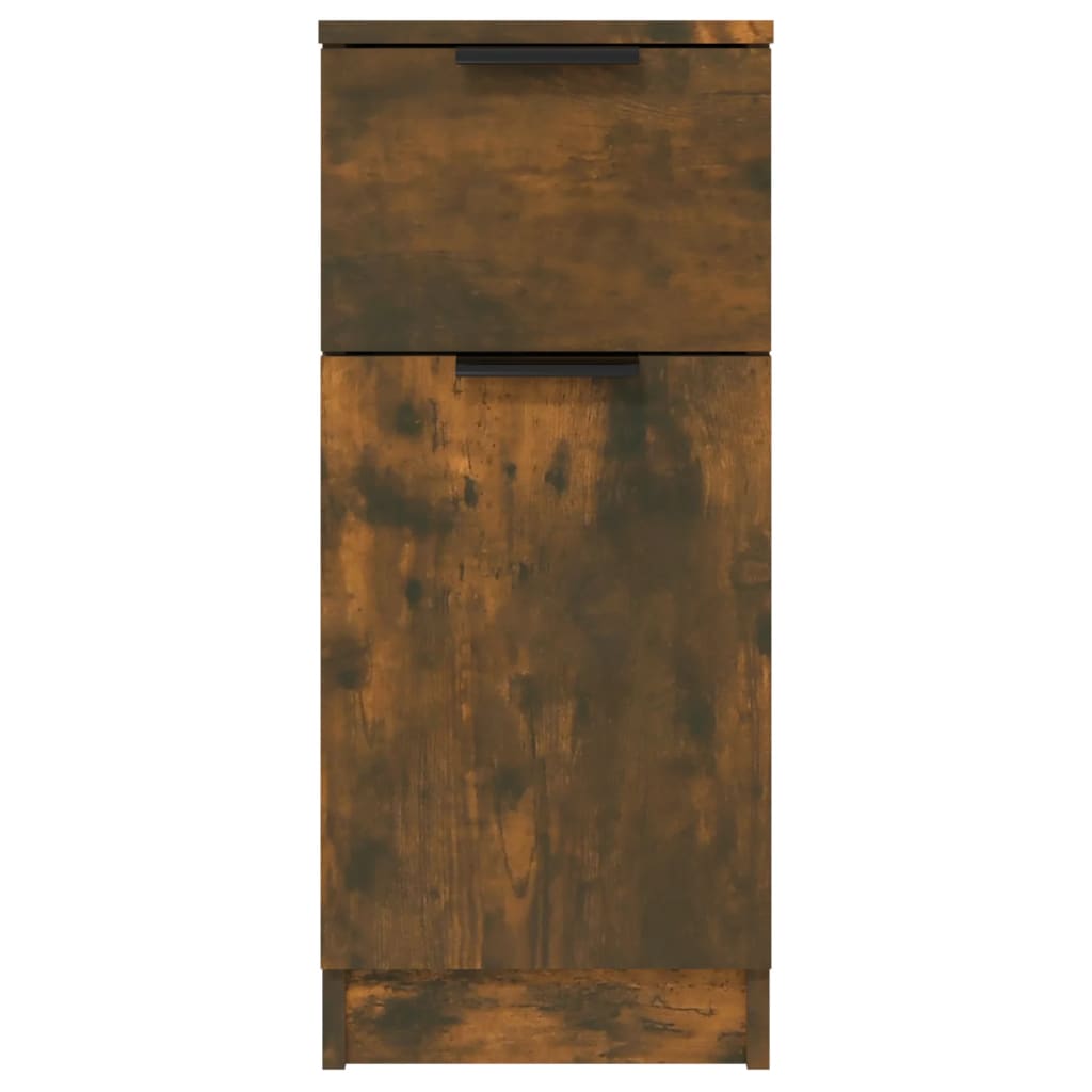 vidaXL Sideboard | Smoked Oak | Engineered Wood | Medium | Cabinet | Square