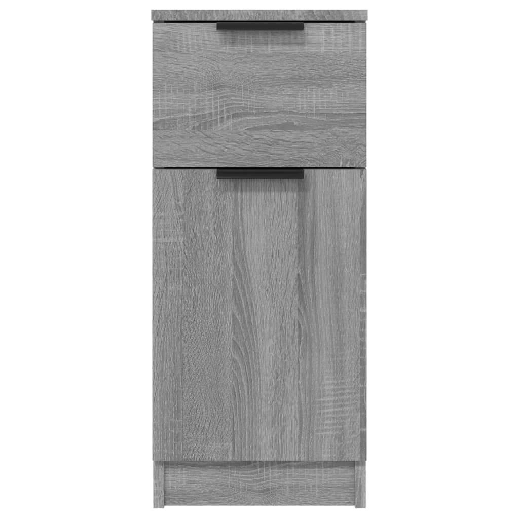 vidaXL Sideboard Grey Sonoma 30x30x70 cm Engineered Wood
