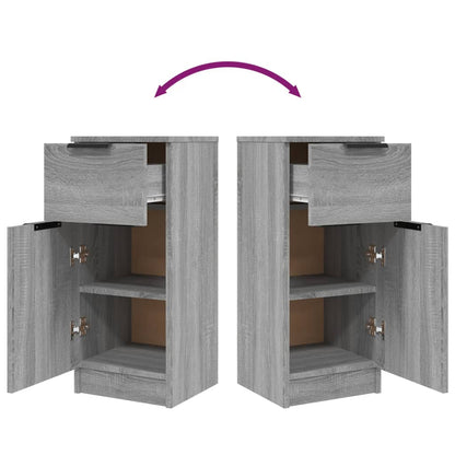 vidaXL Sideboard Grey Sonoma 30x30x70 cm Engineered Wood