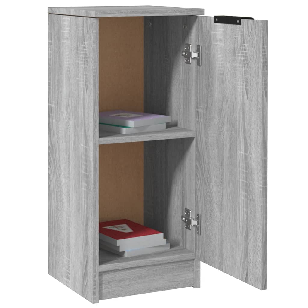 vidaXL Sideboard Grey Sonoma 30x30x70 cm Engineered Wood