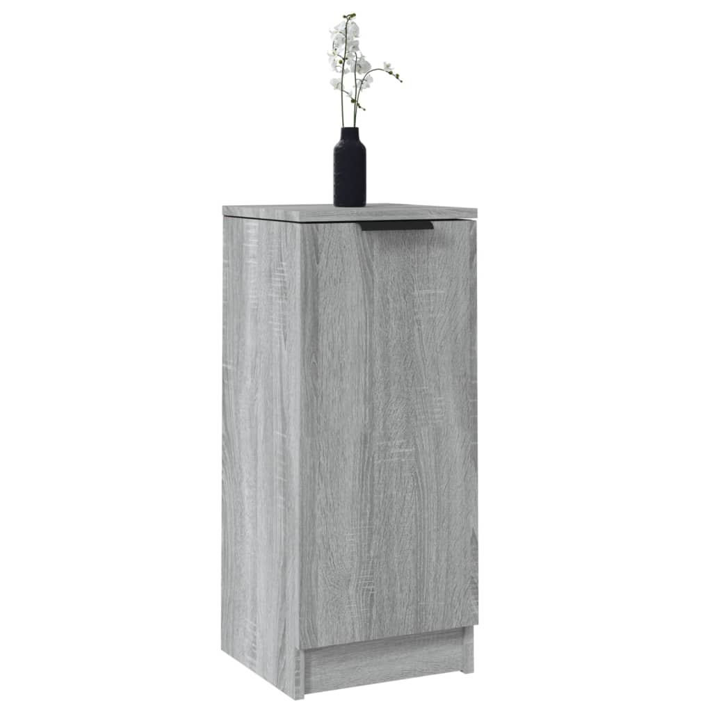 vidaXL Sideboard Grey Sonoma 30x30x70 cm Engineered Wood