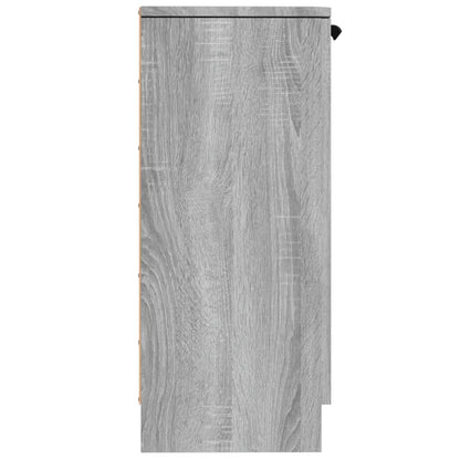 vidaXL Sideboard Grey Sonoma 30x30x70 cm Engineered Wood