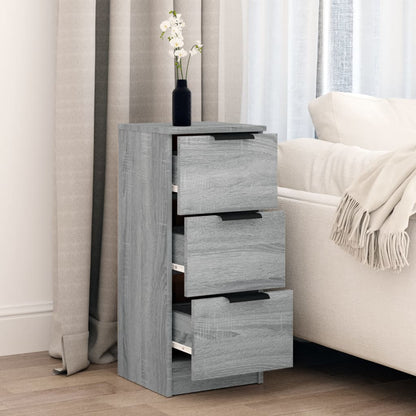 vidaXL Sideboard | Grey sonoma | Engineered wood | Small |  Simple | Sideboard