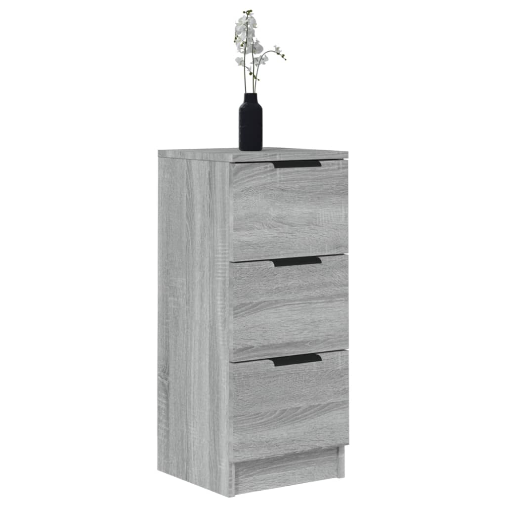 vidaXL Sideboard | Grey sonoma | Engineered wood | Small |  Simple | Sideboard