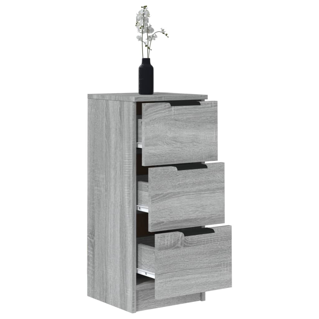 vidaXL Sideboard | Grey sonoma | Engineered wood | Small |  Simple | Sideboard