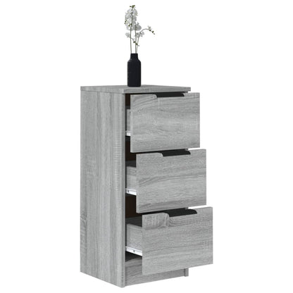 vidaXL Sideboard | Grey sonoma | Engineered wood | Small |  Simple | Sideboard