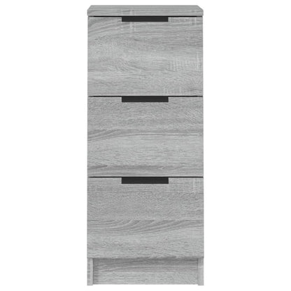 vidaXL Sideboard | Grey sonoma | Engineered wood | Small |  Simple | Sideboard