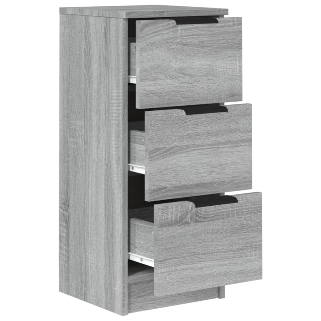 vidaXL Sideboard | Grey sonoma | Engineered wood | Small |  Simple | Sideboard