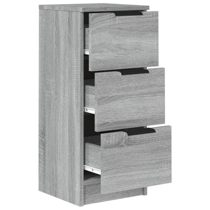vidaXL Sideboard | Grey sonoma | Engineered wood | Small |  Simple | Sideboard