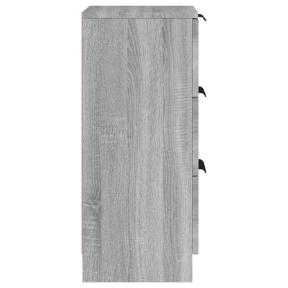 vidaXL Sideboard | Grey sonoma | Engineered wood | Small |  Simple | Sideboard