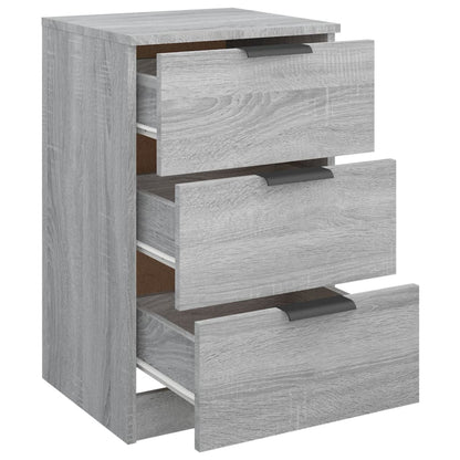 vidaXL Bedside Cabinet Grey Sonoma 40x36x65 cm