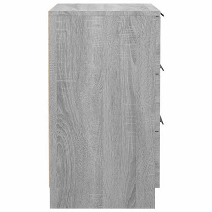 vidaXL Bedside Cabinets 2 pcs Grey Sonoma 40x36x65 cm
