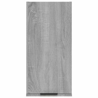 vidaXL Wall-mounted Bathroom Cabinet Grey Sonoma 32x20x67 cm