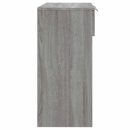 vidaXL Console Table Grey Sonoma 90x36x75 cm Engineered Wood