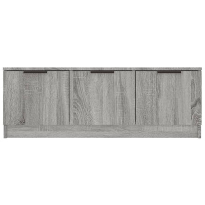 vidaXL TV Cabinet Grey Sonoma 102x35x36.5 cm Engineered Wood