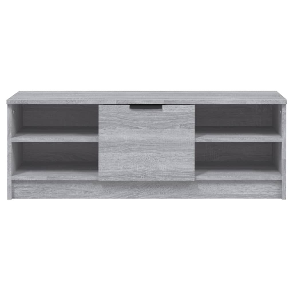 vidaXL TV Cabinet Grey Sonoma 102x35.5x36.5 cm Engineered Wood