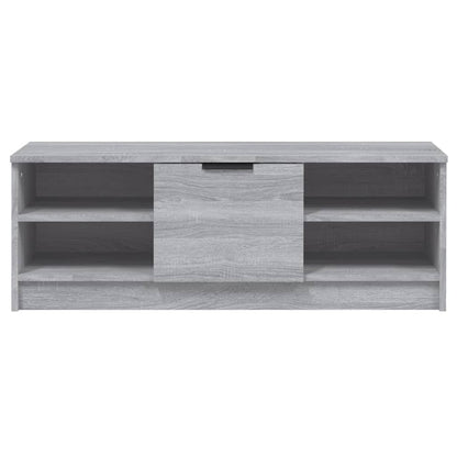 vidaXL TV Cabinet Grey Sonoma 102x35.5x36.5 cm Engineered Wood