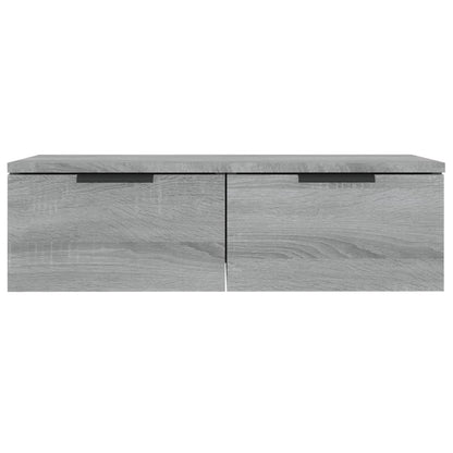 vidaXL Wall Cabinet Grey Sonoma 68x30x20 cm Engineered Wood