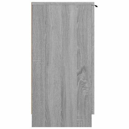 vidaXL Shoe Cabinet Grey Sonoma 59x35x70 cm Engineered Wood