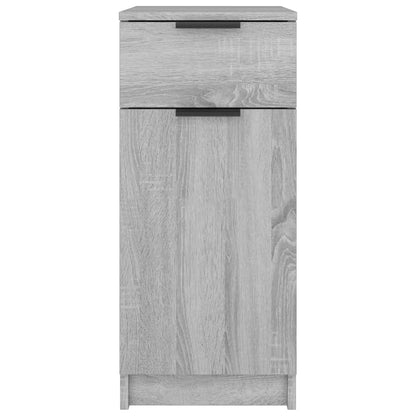 vidaXL Desk Cabinet | Grey sonoma | Engineered wood | 33.5x50x75 cm