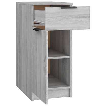 vidaXL Desk Cabinet | Grey sonoma | Engineered wood | 33.5x50x75 cm
