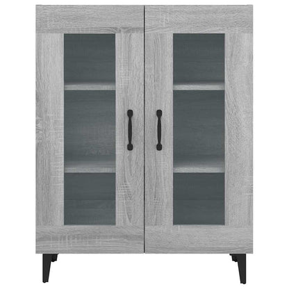 vidaXL Sideboard Grey Sonoma 69,5x34x90 cm Engineered Wood