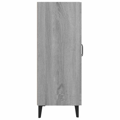 vidaXL Sideboard Grey Sonoma 69,5x34x90 cm Engineered Wood
