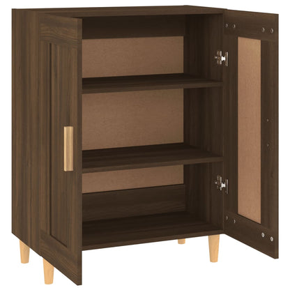vidaXL Sideboard Brown Oak 69.5x34x90 cm Engineered Wood