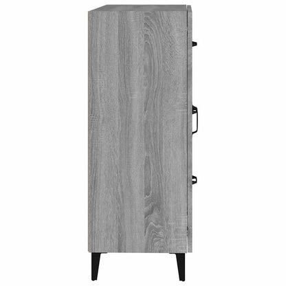 vidaXL Sideboard Grey Sonoma 69,5x34x90 cm Engineered Wood