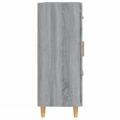 vidaXL Sideboard Grey Sonoma 69.5x34x90 cm Engineered Wood