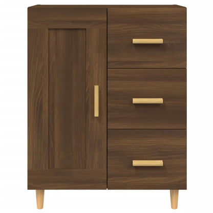 vidaXL Sideboard Brown Oak 69.5x34x90 cm Engineered Wood