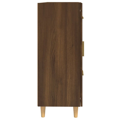 vidaXL Sideboard Brown Oak 69.5x34x90 cm Engineered Wood