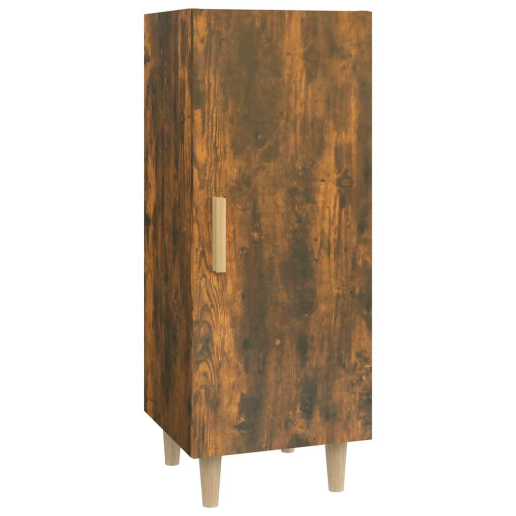 vidaXL Sideboard Smoked Oak 34.5x34x90 cm Engineered Wood