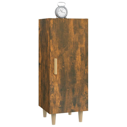 vidaXL Sideboard Smoked Oak 34.5x34x90 cm Engineered Wood
