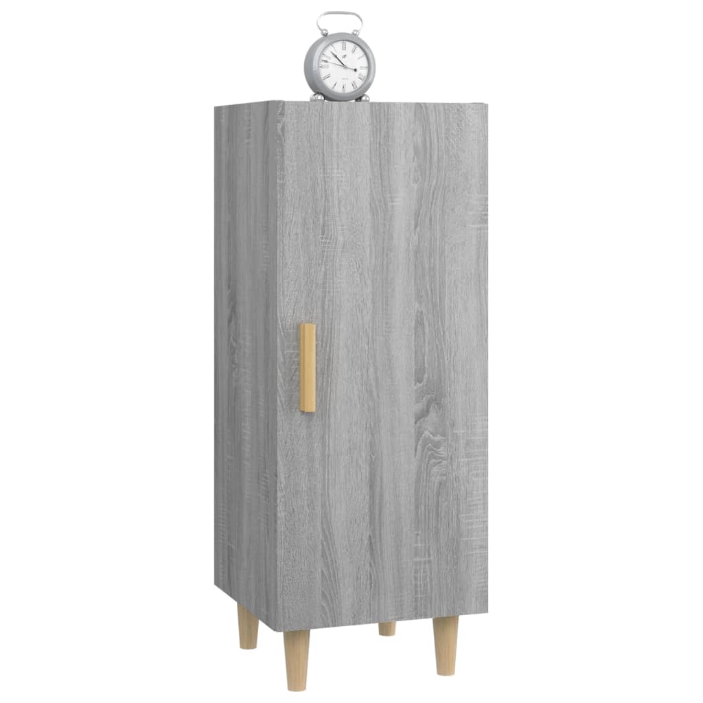 vidaXL Sideboard Grey Sonoma 34.5x34x90 cm Engineered Wood
